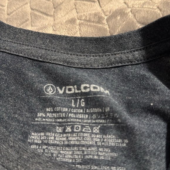 Volcom navy blue T-shirt size large - Picture 3 of 5